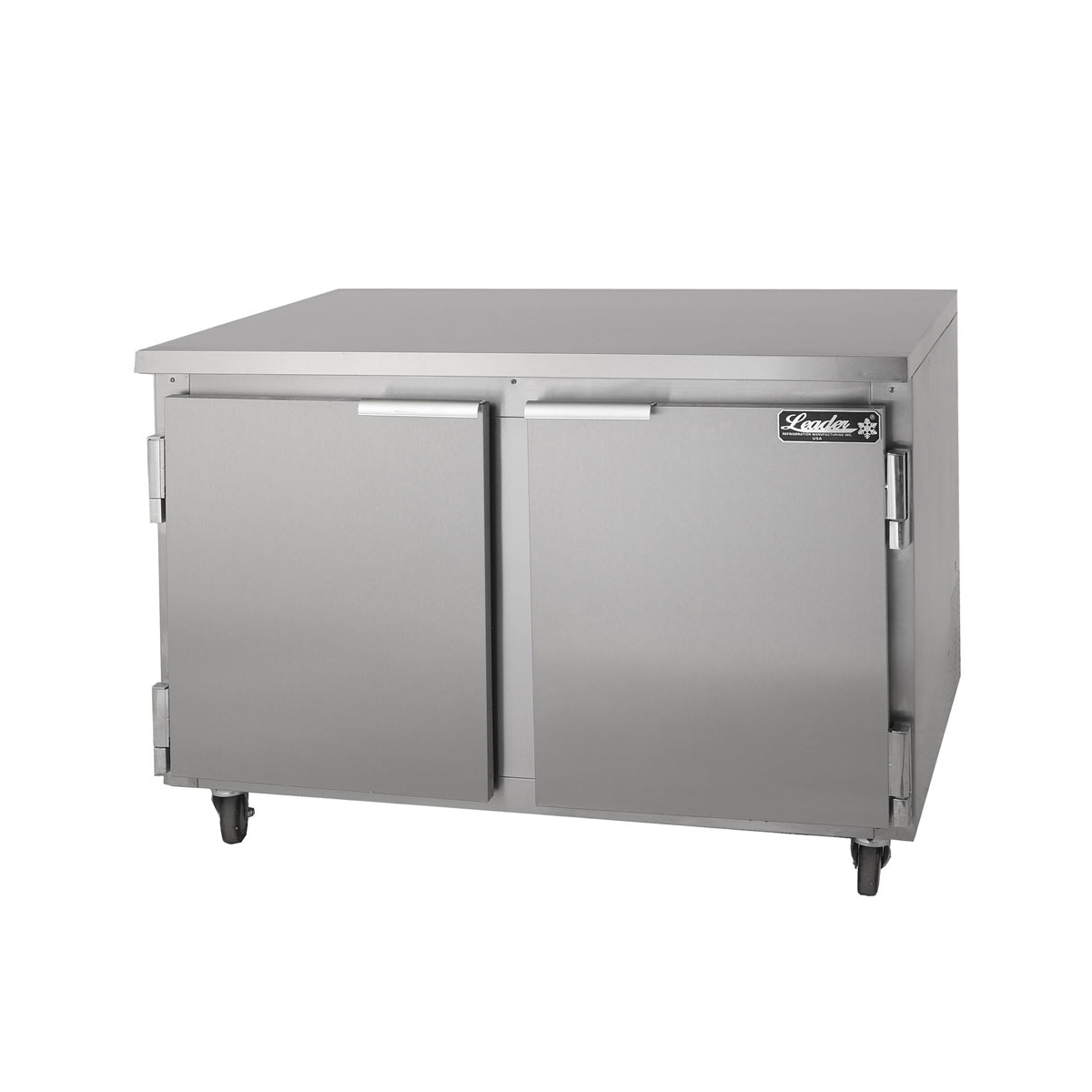 Leader ESLB36 36" Low Boy Worktop Refrigerator with 2 Full Door